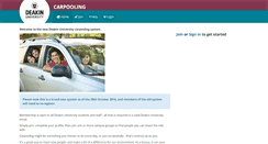 Desktop Screenshot of deakin.mycarpools.com.au